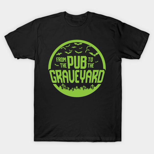 Graveyard Green T-Shirt by Kat Davers